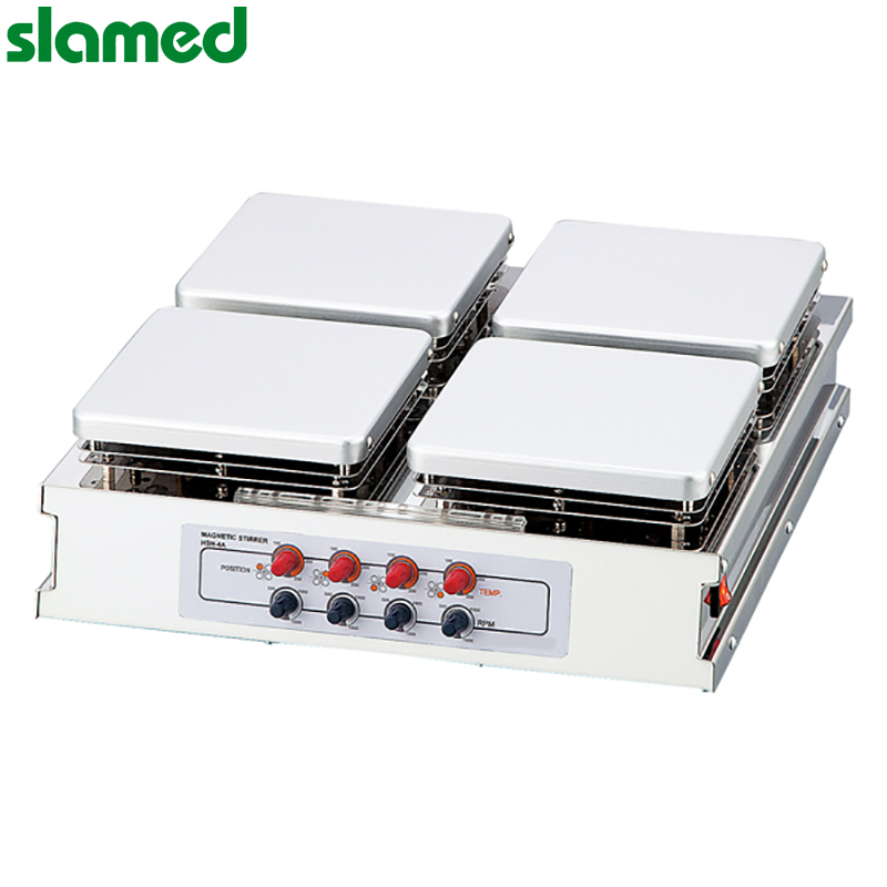 SLAMED 加热磁力搅拌器100V HSH-6D 数码 SD7-109-760