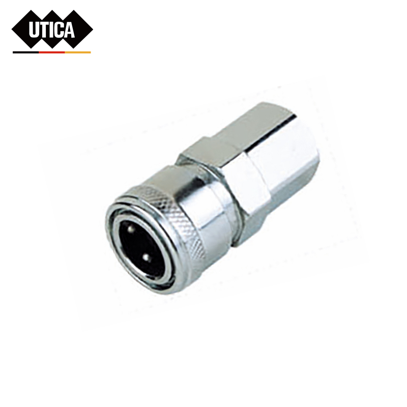 日式双手操作快速接头母体C式  UTICA/优迪佧  GE80-500-320