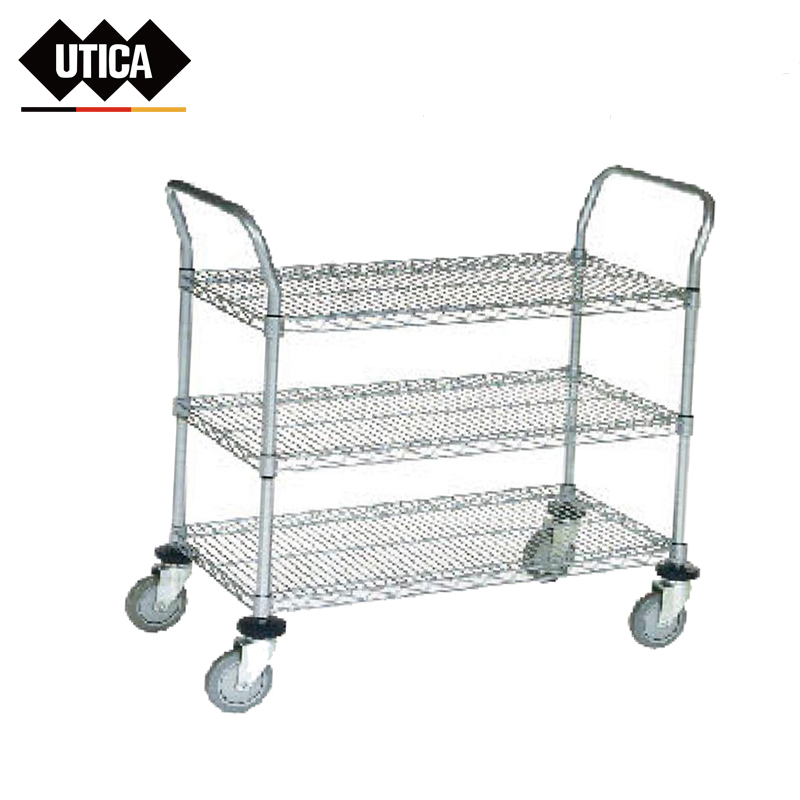 三层不锈钢推车  UTICA/优迪佧  GE80-501-10