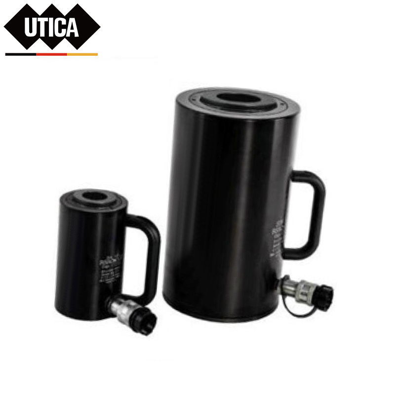 轻型液压单作用铝制中空液压油缸千斤顶  UTICA/优迪佧  GE80-501-682