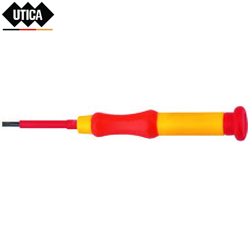 耐高压绝缘一字精密螺丝批  UTICA/优迪佧  GE80-502-173