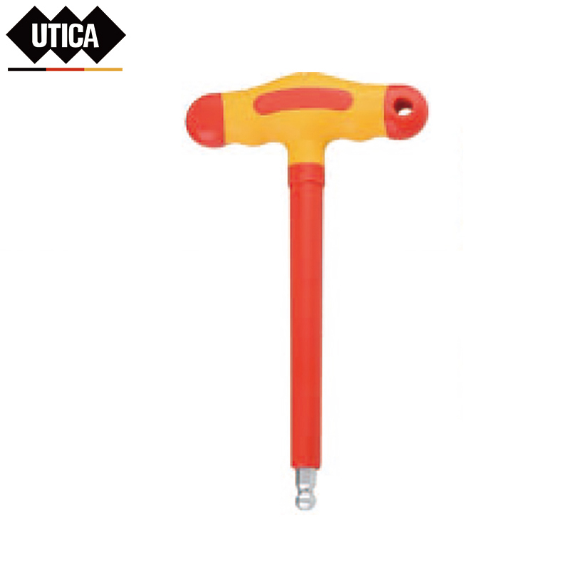 耐高压绝缘球头内六角T形扳手  UTICA/优迪佧  GE80-502-260