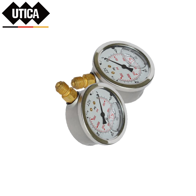 不锈钢机械压力表  UTICA/优迪佧  GE80-503-456