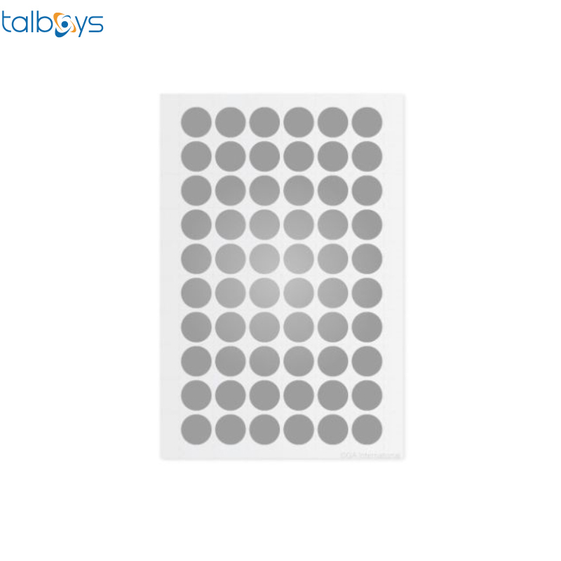 彩色低温标签 银色