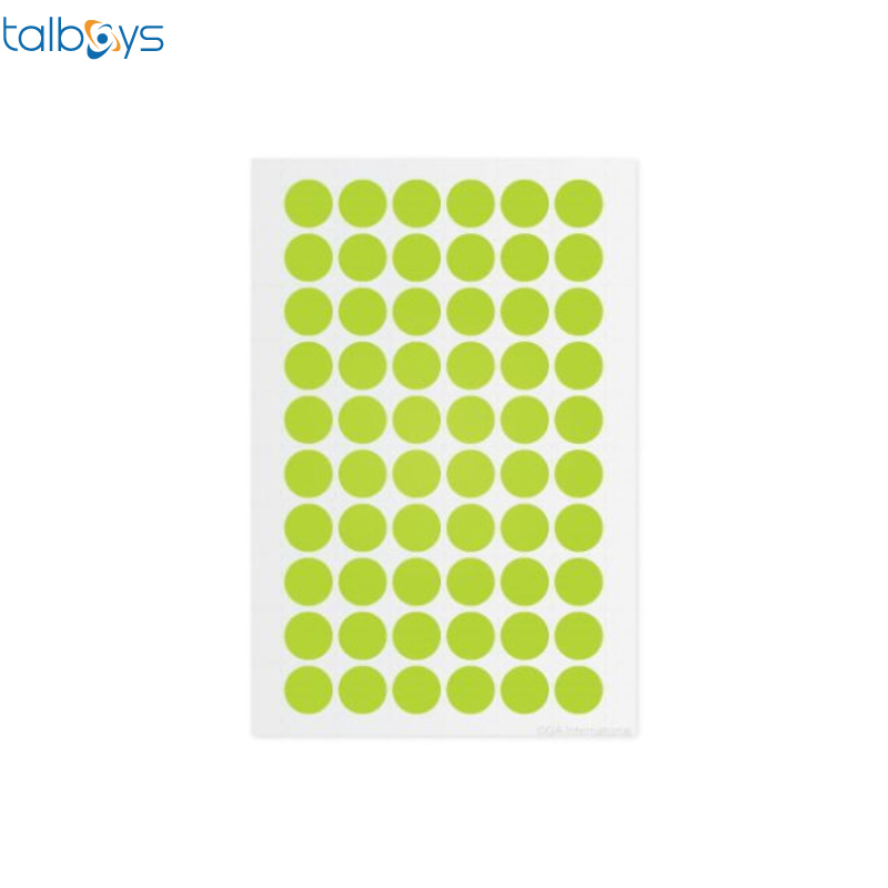 彩色低温标签 柠檬色