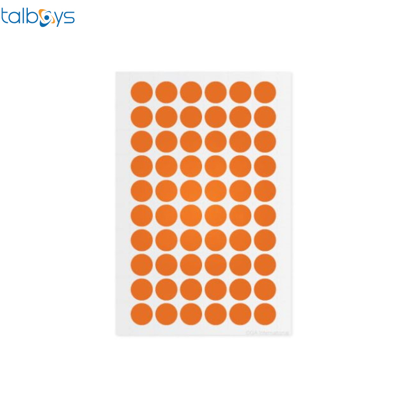 彩色低温标签 橙色