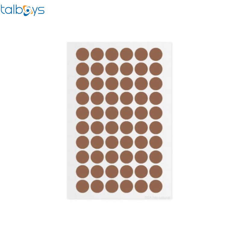 彩色低温标签 摩卡咖啡色