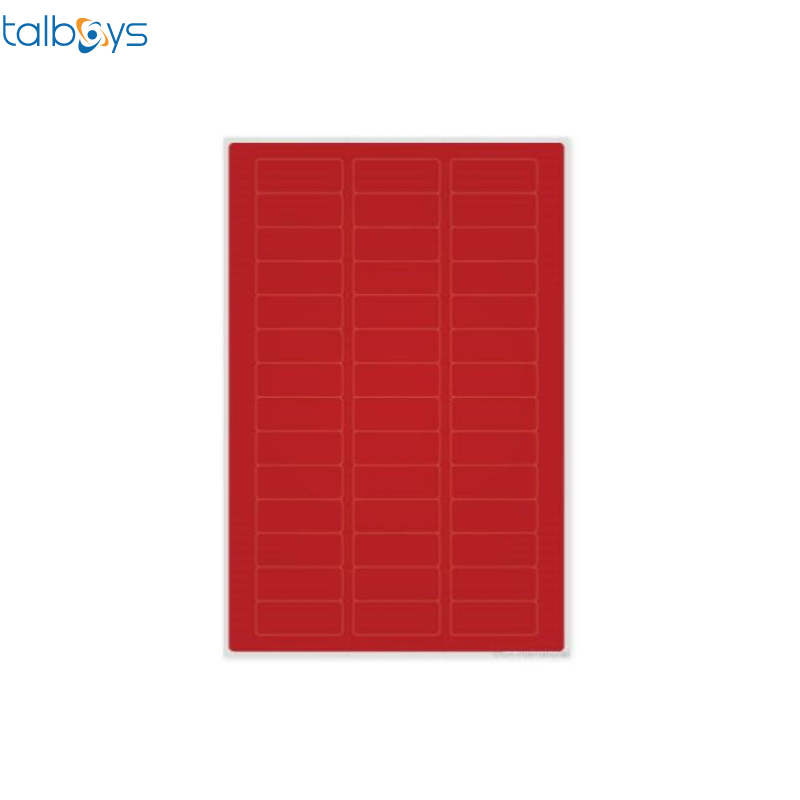 彩色低温标签 红色