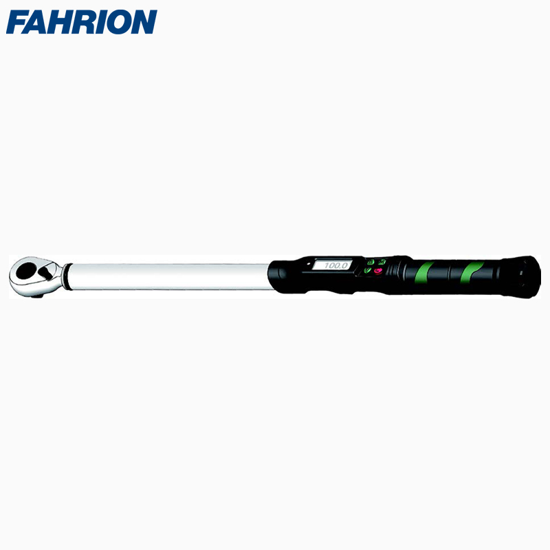  梨形双向棘轮头电子扭矩扳手