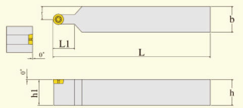 外圆刀(螺钉型)  FAHRION/飞日诺  (P)N 1616 H10