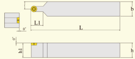 外圆刀(螺钉型)  FAHRION/飞日诺  (P)N 4040 R10