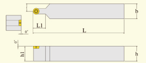 外圆刀(螺钉型)  FAHRION/飞日诺  (P)N 4040 R12