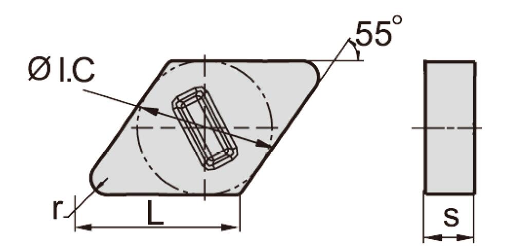 普通车削刀片-陶瓷刀片  FAHRION/飞日诺  150712T02020/1