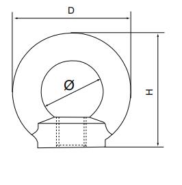 DIN582吊环螺母  VETTER/威特  22191389