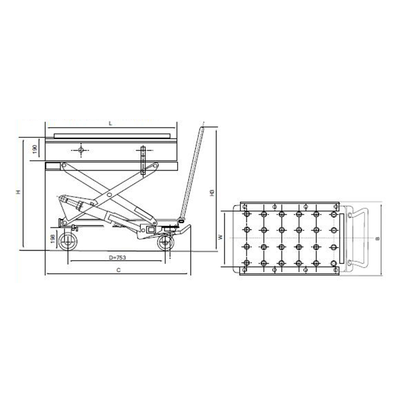滚珠台面式平台车  FAHRION/飞日诺  39101044