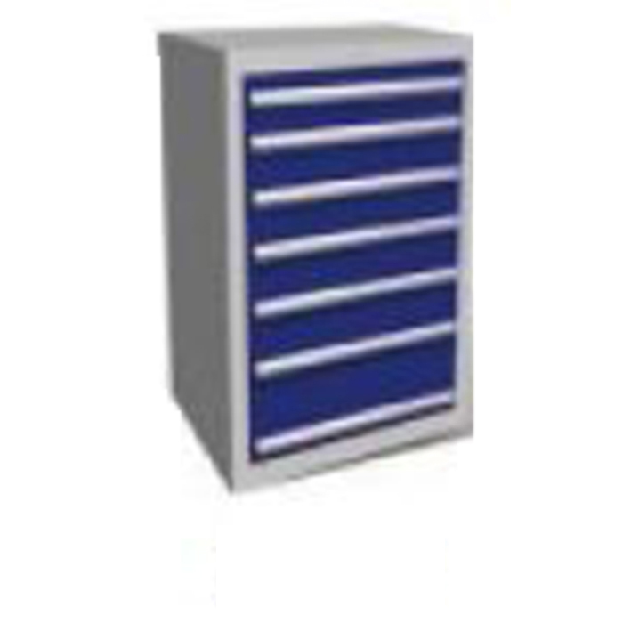 中央锁紧储存专业工具柜(含7抽屉)