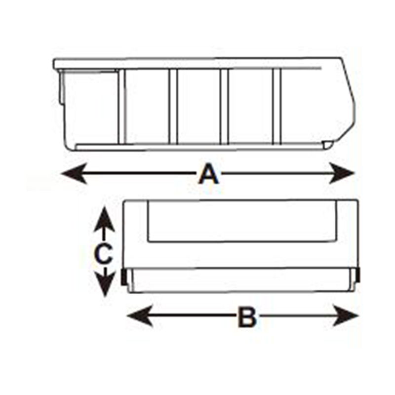 塑料物料盒挂钩 UTICA/优迪佧 70119468