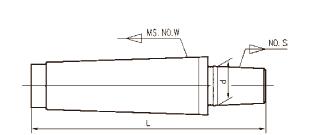 后拉型莫氏钻接杆 FAHRION/飞日诺 76-00190MS2W-J33
