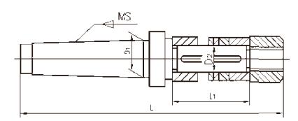 莫氏卧铣刀杆  FAHRION/飞日诺  76-00218DGMS2-1