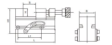 精密正弦工具平口钳 FAHRION/飞日诺 76-00335080