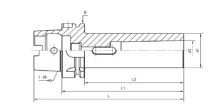 HSK(A型)变径套 FAHRION/飞日诺 76-0041010HSK100AXMS5-200