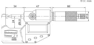 数显压接高度千分尺  Steinmeyer/施坦梅尔  76 356625