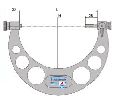 换测砧式外径千分尺  Steinmeyer/施坦梅尔  76 5230455