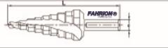 高速钢螺旋槽阶梯钻  FAHRION/飞日诺  776-30420A
