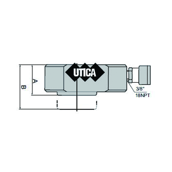 **薄型液压千斤顶-油缸 UTICA/优迪佧 824102211