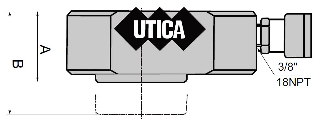 **薄型液压千斤顶-油缸 UTICA/优迪佧 824102211