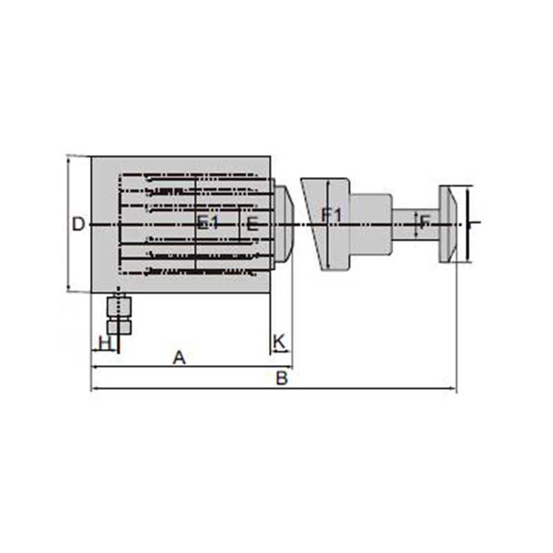 分体式多级液压千斤顶 UTICA/优迪佧 824102255