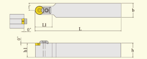 外圆刀(螺钉型)  FAHRION/飞日诺  DC(P)N 4040 R16