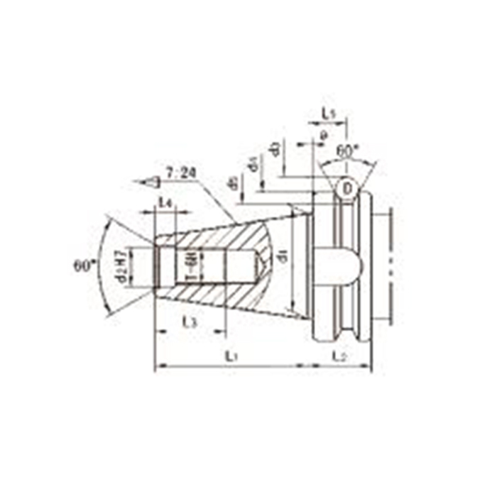数控刀柄标准JISB6339BT