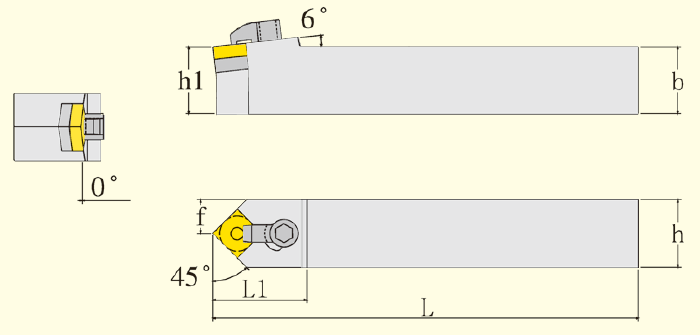 压板型外圆刀  FAHRION/飞日诺  MSDNN3232P12