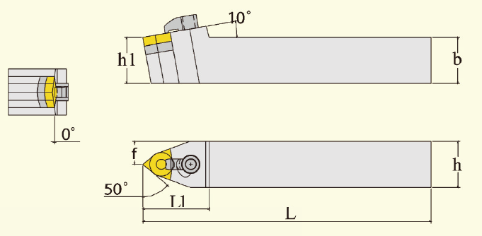 压板型外圆刀(M.W系列)  FAHRION/飞日诺  MWWNN2525K08