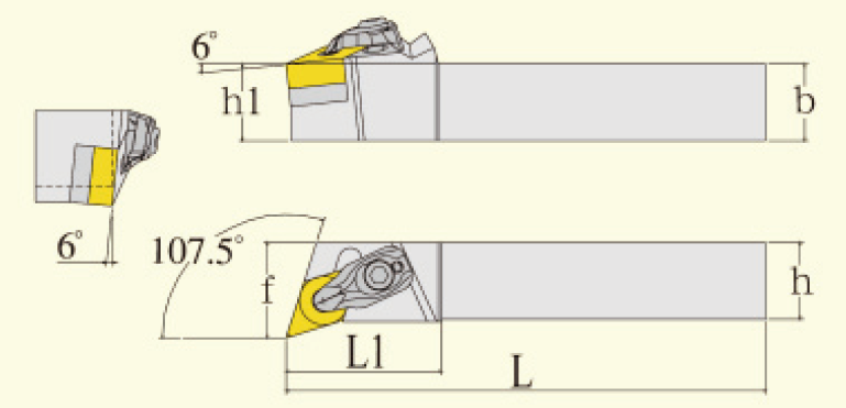压板型外圆刀(D系列)  FAHRION/飞日诺  QNR/L3232P1506