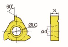 螺纹刀片 FAHRION/飞日诺 RT22.01N-5.50