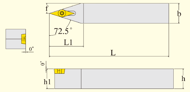 外圆刀(螺钉型)  FAHRION/飞日诺  SVVC(B)N 1616 H11