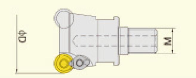 舍弃式铣头TAP/TRD系列 FAHRION/飞日诺 TRD5R-2T 25-M12