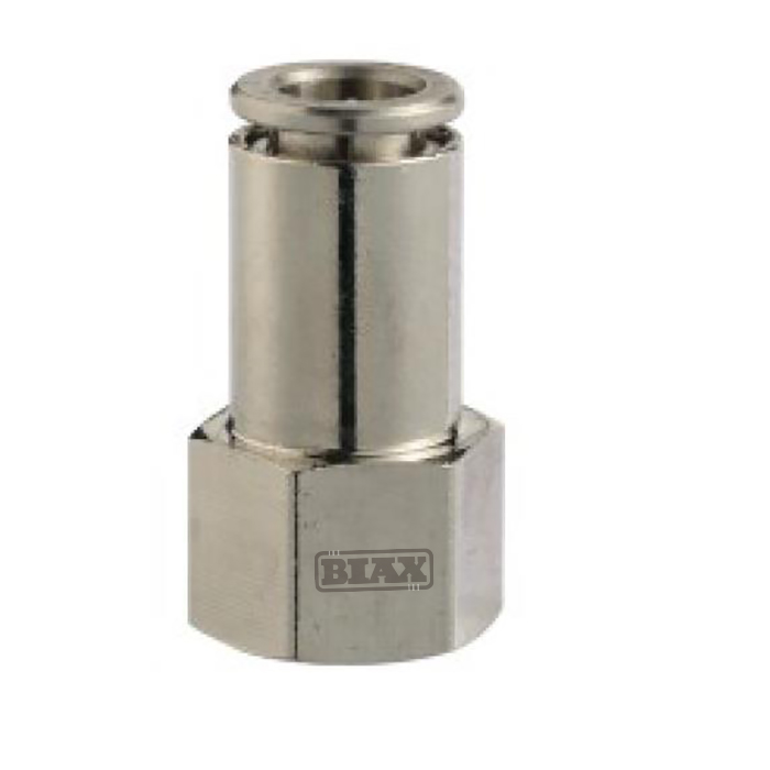 全铜内螺纹直通式快插气管接头