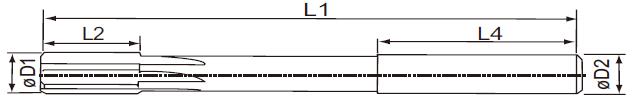 直槽铰刀  EXACT/赛特  06662-235