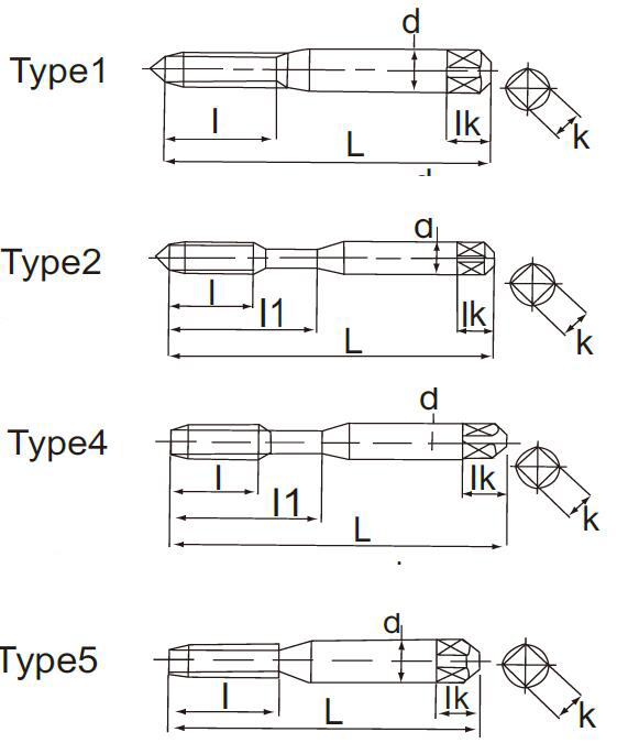 挤压丝锥 EXACT/赛特 06662-408