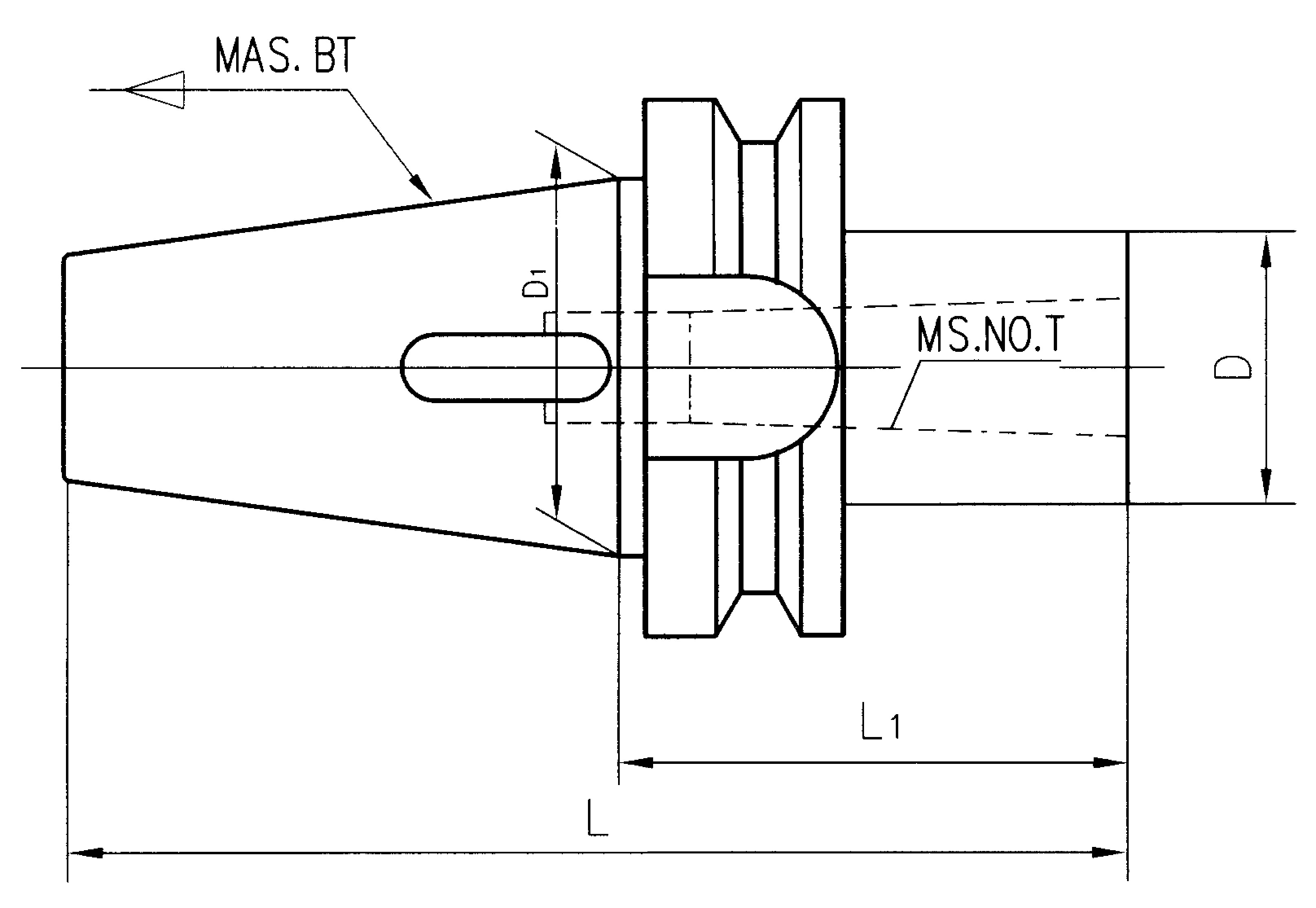 BT数控莫式变径套(扁尾型)   EXACT/赛特  19116440