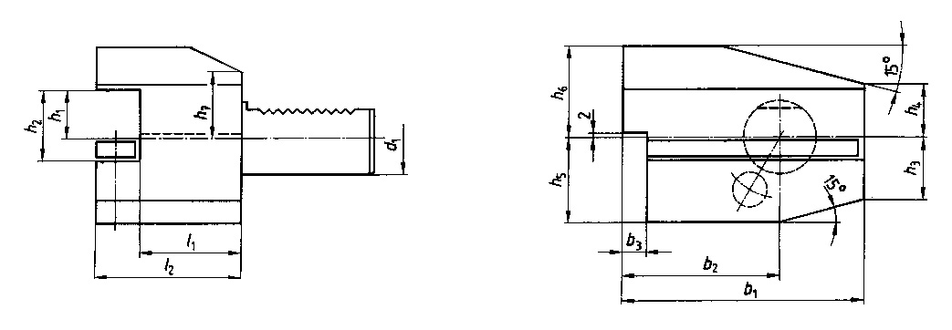 径向左刀夹(加长型、刀具反装)  EXACT/赛特  19117853