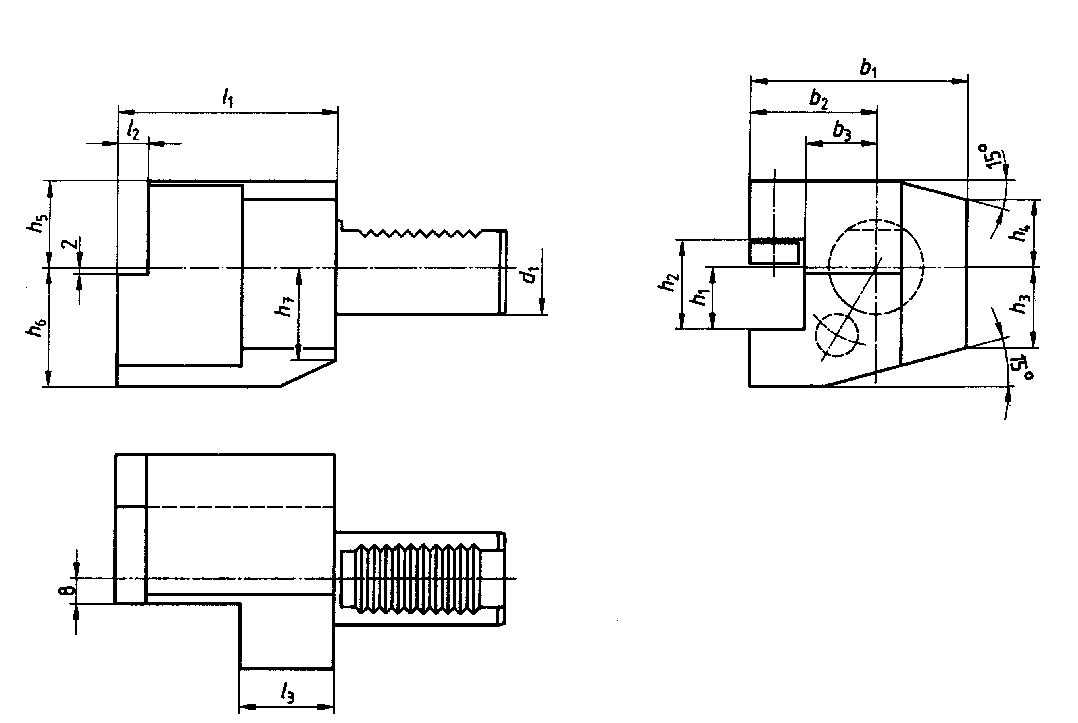 轴向左刀夹  EXACT/赛特  19117863