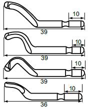 重型修边倒角刀 EXACT/赛特 85101555