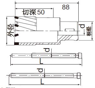 硬质合金削平柄钢板钻  FORANT/泛特  88207151