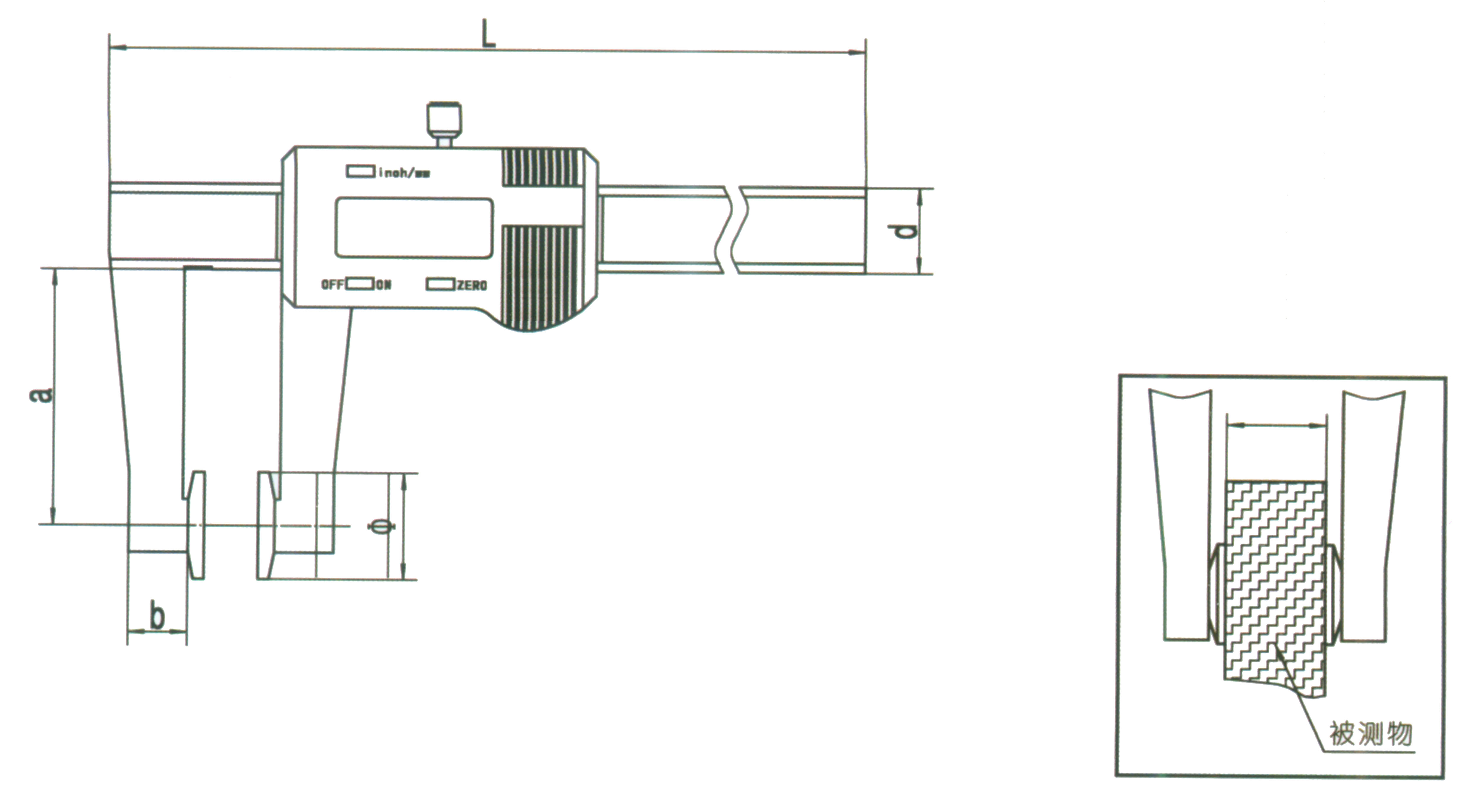 碟型量面数显卡尺 FOWLER/福勒 50-223-360