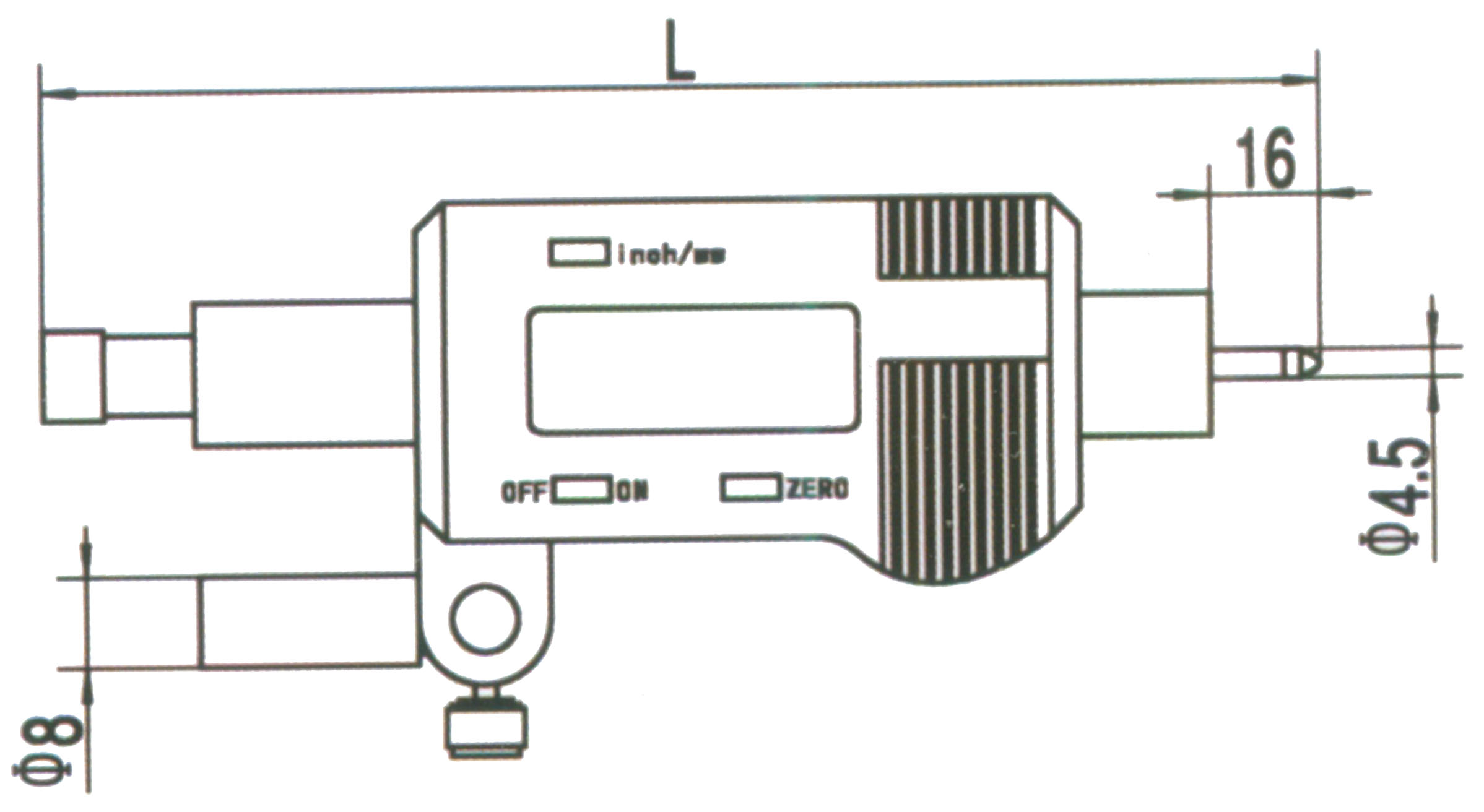 矩形数显卡尺  FOWLER/福勒  50-223-363