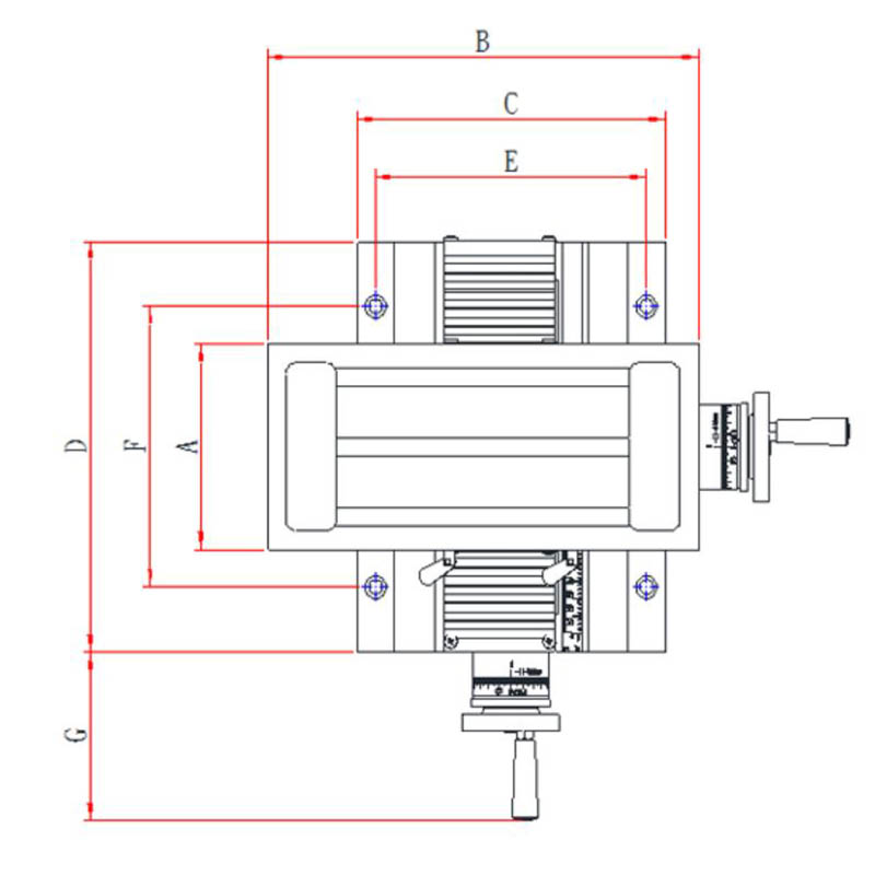 精密十字工作台 